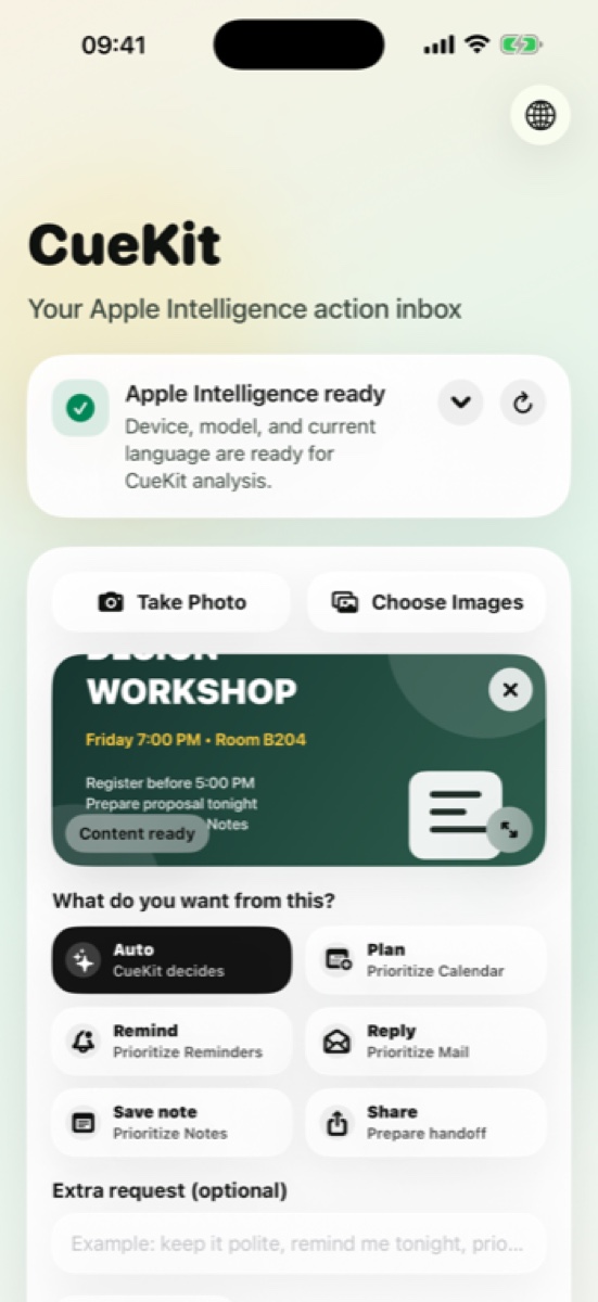 CueKit official product screenshot 1