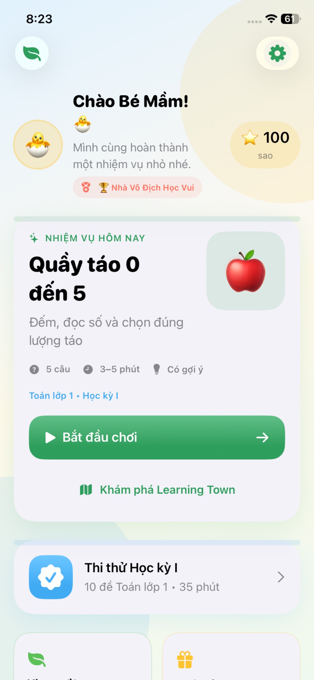 Học Vui Mỗi Ngày official product screenshot 1